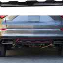 crosselec Carbon Fiber Rear Bumper Cover Trim Strip Accessories for 2022-2025 Acura MDX