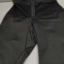 KUMAYES Sauna Sweat Pants for Women High Waist Slimming Shorts Compression Thermo Workout Exercise Body Shaper Thighs (Large, Black)