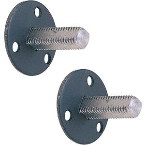 Renovators Supply Manufacturing Dummy Door Knob Spindle 1 in. Dummy Door Handle Spindle with Mounting Hardware Pack of 2