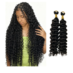 WacanDan Chocolate Brown Braiding Hair Pre stretched 26 Inch 2
Packs, 33# Professional Soft Yaki Texture Long Braid Extensions, Hot Water Setting for Box Braids Twist & Crochet Braids