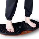 Standing Desk Anti fatigue Balance Board standing desk mat wobble board Rocker Board Comfort Mat for Office (Large Size)