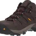 KEEN Utility Lansing Mid Waterproof Steel Toe (10.5, Cascade Brown/Brindle)