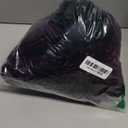 Urban CoCo Women's Elegant Long Sleeve Ruched Velvet Stretchy Long Dress (Large, Purple)