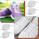 120 Pairs Flat Shoe Laces Bulk 47'' Long 5/16" Wide Athletic Shoe Laces Strings for Sneakers Running Replacement Boot