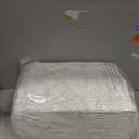 WhatsBedding 5"Duck Feather Memory Foam Mattress Topper,Cotton Topper,Queen