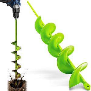 3"x24" Extra Long Auger Drill Bit, One-Piece Solid Steel Construction