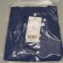 Disamer Womens T Shirts 2024 Fashion Tops Long Sleeve Pleated Dressy Casual Button Down Blouses Fall Clothes（S.Blue