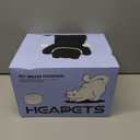 Cat Water Fountain, 3L/101oz Wireless Pet Fountain, Dockstream Automatic Pet Water Dispenser for Cats Dogs Drinking with Replacement Filter, Quiet Pump, Stainless Steel Tray and ABS, White