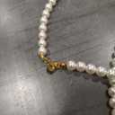 6-7 mm Freshwater Pearl Necklace with Gold Wind Rose, Box Clasp Necklace, Jewelry For Her