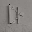 Toilet Seat Parts, Toilet Cover Repair Kit 1150464-0/1109093-0 Hinge Kit Hinges Assembly for Elongated Toilet Seat Compatible with Kohler