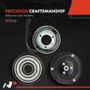 A-Premium A/C Compressor Clutch Kit Compatible with Nissan Rogue 2.5L 2008-2013