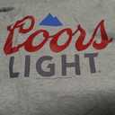 Coors Brewing Company Coors Light Classic Big Chest Logo Pullover Hoodie, L, Heather Grey