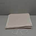 StorageWorks 3-Shelf Separable Hanging Shelves for Closet, 12" D x 12" W x 48 ¼"H, Mixing of Beige, White & Ivory, Pack 1