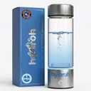 Hydroh Original Hydrogen Water Bottle 15oz, Portable Hydrogen Water Bottle 2024, Advanced Hydrogen Rich Water Maker with SPE/PEM for Home Office Fitness Travel Drinking