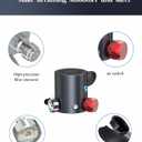 DEDEPU Scuba Tank 0.5L Mini Scuba Tanks Diving Tank 5-10 Minutes Scuba Air Tank DOT Certification Lung Tank D0.5B Black