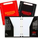 Mead Trapper Keeper Binder, Stranger Things, 1 Inch Binder with Folders and Pockets, Holds 8-1/2" x 11" Paper, Creatures (261138C)
