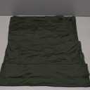 2-Pack Stretch Pillow Cases - Jersey Knit & Envelope Closure Pillowcases with Ultra Soft T-Shirt Like Polyester Blend - Suitable for Queen or Standard Size Set of 2, Dark Olive