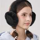 Winter Women Earmuff Foldable Ear Warmer Fluffy Ear Cover Outdoor Ear muffs