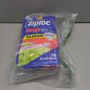 Ziploc Quart Food Storage Bags, Stand-Up Bottom, Easy to Fill, 100 Count (Packaging May Vary)