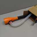 HORUSDY Battery Portable Battery Operated Gas & Water Pump, Powered Fuel Transfer Pump, 2.2GPM Gasoline & Liquid Siphon Pump, Automatic Gas Pump for Gas Can & Tank, Handheld Liquid Transfer Pump (Orange)