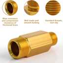 308862003 Pressure Washer Pump Outlet Tube, Compatible with Homelite HL252300/UT80953 & Ryobi RY80940B/RY80533/RY80930 Gas Pressure Washers - 2 pack