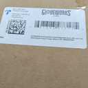 GLOVEWORKS Nitrile Gloves Disposable Orange 8 mil, X-Large 5 Boxes of 100