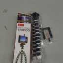 GPX 7" Micro Smartphone Tripod, Includes Smartphone Adapter and Mounting Adapter, Max Height 6.1" ES (TPD78B) Black