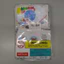 Winlyn 24 Sets 12 Designs Christmas Craft Kits Winter Crafts DIY Holiday Bauble Ornaments Tree Decorations Sets Festive Foam Stickers Arts and Crafts for Kids Party Favors Home Classroom Activities