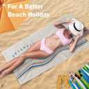 Mental Health Beach Towel, Mental Health Beach Towels Oversized Gifts for Women Men, Progress is Not Linear Therapy Quick Dry Travel Sand Free Towel Decor for Bathroom Swimming Pool 30x60in