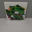 Magnetic Christmas Tree for Refrigerator, Soft Magnetic Ornaments Set, Reusable Holiday Decor for Kids & Family, Lovely Xmas Decoration for Home, Kitchen, Office (Xmas Tree-A)