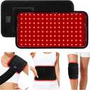 120 LEDs Red Light Therapy for Body,660nm&850nm Infrared red Light Therapy,16'' x 8'' Red Light Therapy Belt for Pain Relief of Muscles and Joints,3-in-1 LED Bead with Timer Remote Control