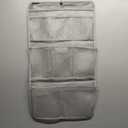 Mesh Shower Organizer Hanging Caddy Quick Dry Bathroom Storage for Toiletry Accessories with Rotating Hanger (8 Pockets)