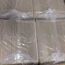 JOLLY CHEF Compostable  Compartment Paper Plates  *   [ ] Heavy Duty Natural Divided Disposable Eco-Friendly Biodegradable Food Trays for Dinner Lunch Thanksgiving Day (11*8in-500pack, Brown)