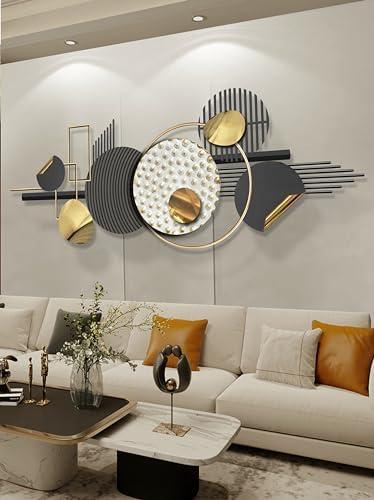 Wall Art Decor Wall Art Framed Minimalist Abstract Geometric Wall Sculptures Decoration Large Size 59 × 20 Inch Wall Decor Aesthetic Bathroom Bedroom Living Room Kitchen Home Office Wall Hanging