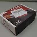 1/2" & 3/4" Copper Pipe Cleaner Set for Drill, with 1/4" Hex Shank & 6 Brush Blades & 2 Pipe Cleaning Brush, Plumbing Tools for Removing Rust, Stains & Paint from Copper & Metal Pipes, Red