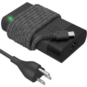 New Slim 65W Power Cord Adapter Compatible with HP Laptop Charger USB C Computer Replacement, Envy x360/Elitebook x360/Spectre x360/Elite x2/Pavilion/Zbook/ProBook, Fast Type C Chromebook Charging