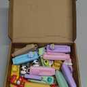 24 Pcs Cute Retractable Erasers for Pencils, Cute Erasers Bulk Fun for Teacher Rewards Home Office Supplies Gifts Filling & Party Favors(12 Styles)