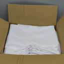 Fitable 8 Pack Round Tablecloths: Stain Resistant Wrinkle Free Circle Table Clothes, Washable Reusable Polyester Table Covers for Wedding Party Birthday Banquet Reception(White, 84 Inch)