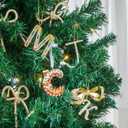 Christmas Letter Ornaments, Letter A Ornaments for Christmas Tree, Decoration Hanging Ornament for Mother Best Friends Sister Wife