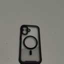 Miracase for iPhone 16 Case 6.1'', Full-Body Bumper Phone case with Built-in Full Glass Screen &Camera Control,No Gap,Compatible with MagSafe,Drop Proof 16 Cover,Black (Magnetic Classic Black)