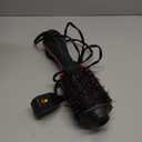 Hair Dryer Brush Blow Dryer in One, Upgraded 4 in 1 Hair Dryer and Styler Volumizer with Negative Ion Anti-frizz Ceramic Titanium Barrel Hot Air Hair Straightener Brush (Black/Pink)