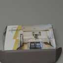 Amerdeco 10 Pack ZH0005MB Matte Black 5 Inch(128mm) Hole Centers Kitchen Cabinet Pulls Hardware Modern Kitchen Handles for Cabinets Cupboard Handles Drawer Pulls