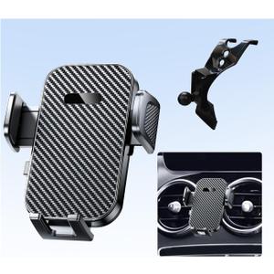 Car Phone Holder for Benz GLC 2016-2019 Accessories/C-Class 2015-2023 Accessories,Ultra-Stable Clip with Anti-Shake,360 Rotation Smart Phone Mount