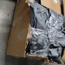 RV Cover 27-30ft, Heavy Duty Extra-Thick 8 Layers Anti-UV Waterproof Windproof Travel Trailer Cover with Accessories (Grey - Non - Woven)