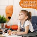 4 x Cute Toys Cat Figurines Funny Gift for Kids Kawaii Cat Toys Work on Balance Ideal for Birthday, Christmas Stocking Stuffers Animal Figures for Party Play, Collectibles, Room Dcor (5 Pcs)