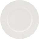 Mikasa Italian Countryside 16-Piece Dinnerware Set - Classic White Porcelain with Fluted Bands, Service for 4 - Dinner Plates, Salad Plates, Bowls, and Mugs, Microwave & Dishwasher Safe