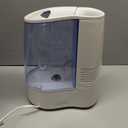 Vicks Warm Mist Humidifier Filter-Free 1-Gal Tank, Auto Shut-Off, Night Light, VapoPad and VapoSteam Compatible