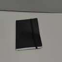Pentalic 4" x 6" Pocket Grid Traveler Journal, 160 Pages, Black
