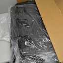 AIPOIL Floor Mats & Cargo Liner Set for 2011-2021 Dodge Grand Caravan 7 Seat All Weather Protection TPE Anti-Slip Automotive Full Set Custom Car Mats Accessories - Black