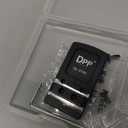 DPP Titanium Rear Sight Dovetail Mount/Mounting Plate/Adapter Compatible with Glock Vortex Venom & Viper, Burris Fastfire, Docter (PVD Black Finish)